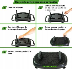 Tunturi Vibro treniruoklis TUNTURI Cardio Fit V10 8