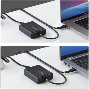 Zasilacz StarTech 1100LE-USB-C-CHARGER adapter zasilający inwerter Wewnętrzna 100 W Czarny 3