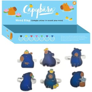 Puckator Pierścionek nastrojowy Kapibara (36szt) 2