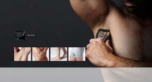 Trymer Panasonic Panasonic ER-GB80 Trymer do włosów/brody 3 nasadki 4