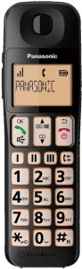 Telefon stacjonarny Panasonic Telefon bezprzewodowy Panasonic KX-TGE110 LCD 7