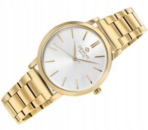 Zegarek Giewont Zegarek Damski Giewont Sapphire Złoto Srebrny GW2360-B2 3