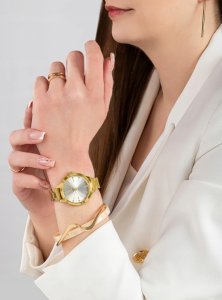 Zegarek Giewont Zegarek Damski Giewont Sapphire Złoto Srebrny GW2720-B2 5