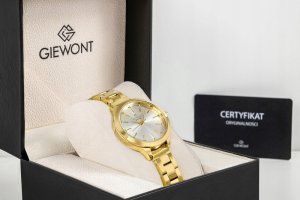 Zegarek Giewont Zegarek Damski Giewont Sapphire Złoto Srebrny GW2720-B2 9