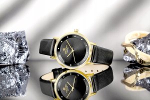 Zegarek Giewont Zegarek Damski Giewont Sapphire Złoto Czarny GW4130-A4 7