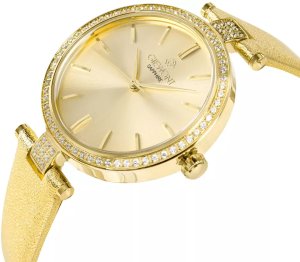 Zegarek Giewont Zegarek Damski Giewont Sapphire Złoty GW9890-A3 2