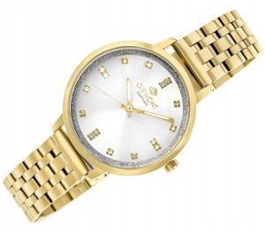 Zegarek Giewont Zegarek Damski Giewont Sapphire Złoto Srebrny GW7370-B2 3