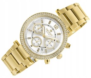 Zegarek Giewont Zegarek Damski Giewont Sapphire Złoto Srebrny GW3380-B2 3