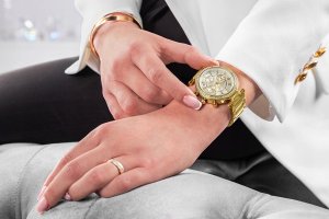 Zegarek Giewont Zegarek Damski Giewont Sapphire Złoto Srebrny GW3380-B2 6