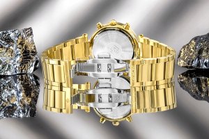 Zegarek Giewont Zegarek Damski Giewont Sapphire Złoto Srebrny GW3380-B2 8