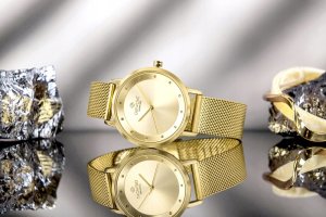 Zegarek Giewont Zegarek Damski Giewont Sapphire Złoty GW4130-B2 7