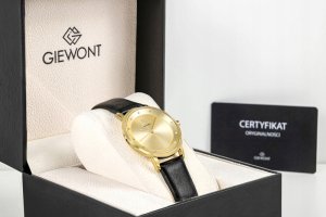 Zegarek Giewont Zegarek Damski Giewont Sapphire Złoty GW4130-A3 9