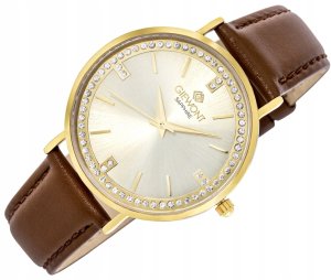 Zegarek Giewont Zegarek Damski Giewont Sapphire Złoty GW5390-A3 3