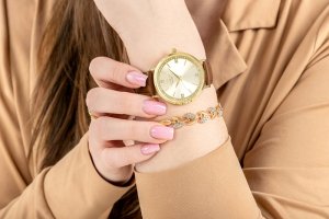 Zegarek Giewont Zegarek Damski Giewont Sapphire Złoty GW5390-A3 4