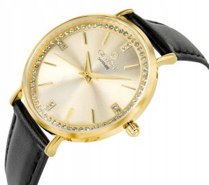 Zegarek Giewont Zegarek Damski Giewont Sapphire Złoty GW5390-A2 2