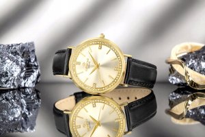 Zegarek Giewont Zegarek Damski Giewont Sapphire Złoty GW5390-A2 7