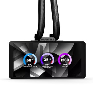 Chłodzenie wodne Phanteks Glacier One 360M25 LCD (PH-GO360M25G2LCD_DBK01) 2