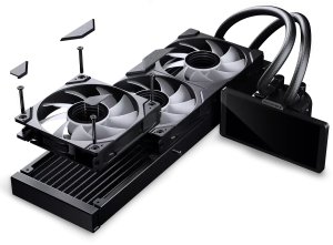 Chłodzenie wodne Phanteks Glacier One 360M25 LCD (PH-GO360M25G2LCD_DBK01) 6