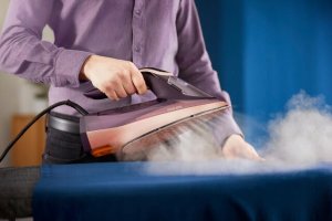 Żelazko Philips Żelazko parowe Philips Azur 8000 DST8040/30 Blokada kapania Fioletowe 8