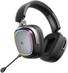 Słuchawki Rampage RETSU BT 2.4G RGB czarne 2