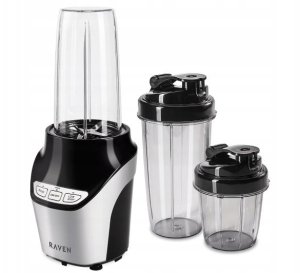 Blender kielichowy RAVEN NUTRI BLENDER KIELICHOWY 2 BIDONY 2 OSTRZA 1000W 6