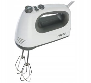 Mikser RAVEN Mikser ręczny Kuchenny RAVEN EM003 400W 5 Biegów do Mieszania Ubijania 3
