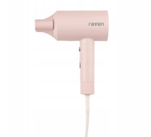 Suszarka RAVEN Suszarka do włosów RAVEN ESW001P Jonizacja 2000W Zimny nawiew Różowa 2
