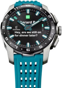 Smartwatch Festina F23305-5 Turkusowy 4