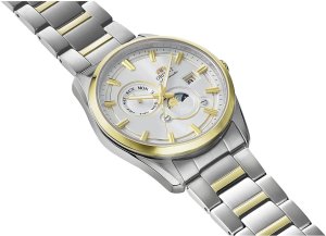 Zegarek Orient Zegarek męski Orient RA-AK0312S30B srebrny 4