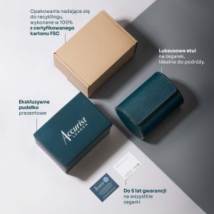 Zegarek Jordan Kerr Zegarek męski Accurist 74018 złoty 2