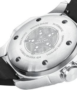 Zegarek Swiss Military Hanowa Zegarek męski Swiss Military by Chrono SMA34092.07 pomarańczowy 6