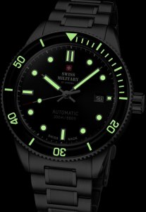 Zegarek Head Zegarek męski Swiss Military by Chrono SMA34106.03 srebrny 4