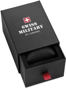 Zegarek Swiss Military Hanowa Zegarek męski Swiss Military by Chrono SM34093.05 czarny 3