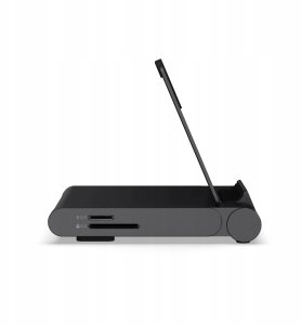 HUB USB Satechi OntheGo Foldable Stand Hub - składana podstawka i hub do urządzeń mobilnych (USB-C 100W PD, USB-C 10 Gbps, USB-A 10 Gbps, czytnik kart micro/SD 312 MB/s, 3,5mm jack, 4K HDMI) (space black) 3