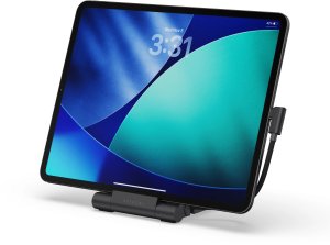 HUB USB Satechi OntheGo Foldable Stand Hub - składana podstawka i hub do urządzeń mobilnych (USB-C 100W PD, USB-C 10 Gbps, USB-A 10 Gbps, czytnik kart micro/SD 312 MB/s, 3,5mm jack, 4K HDMI) (space black) 4