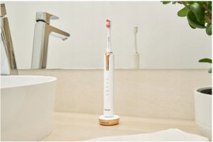 Szczoteczka Sencor Szczoteczka soniczna Sencor SOC 4103GD Akumulatorowa Biała 2 Końcówki 3