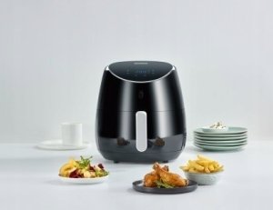 Frytkownica beztłuszczowa Severin Frytkownica beztłuszczowa Severin FR 2445 2000W 5L do Smażenia 15