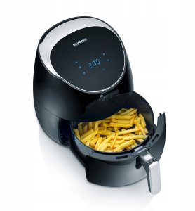 Frytkownica beztłuszczowa Severin Frytkownica beztłuszczowa Severin FR 2445 2000W 5L do Smażenia 2