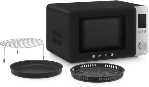 Kuchenka mikrofalowa Smeg SMEG MOC02BLMEU Kombi-stół- Mikrofala + Gorące powietrze/Grill 11