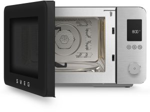 Kuchenka mikrofalowa Smeg SMEG MOC02BLMEU Kombi-stół- Mikrofala + Gorące powietrze/Grill 2