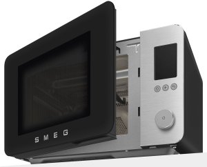 Kuchenka mikrofalowa Smeg SMEG MOC02BLMEU Kombi-stół- Mikrofala + Gorące powietrze/Grill 9