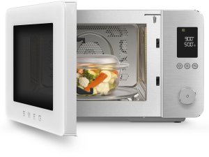 Kuchenka mikrofalowa Smeg SMEG MOC02WHMEU Mikrofalówka z funkcją grilla + funkcja grilla 12