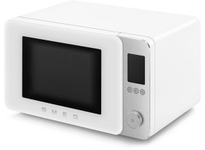 Kuchenka mikrofalowa Smeg SMEG MOC02WHMEU Mikrofalówka z funkcją grilla + funkcja grilla 7