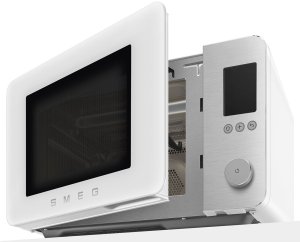 Kuchenka mikrofalowa Smeg SMEG MOC02WHMEU Mikrofalówka z funkcją grilla + funkcja grilla 9