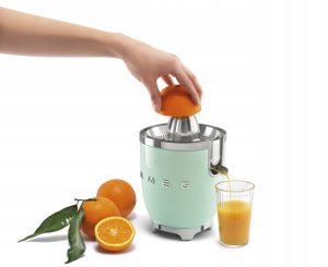 Wyciskarka wolnoobrotowa Smeg Wyciskarka do cytrusów Smeg CJF11PGEU 70W Zielona 6