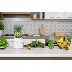 Blender kielichowy Smeg Blender kielichowy Smeg BLF03WHEU 1,5L 800W do Kruszenia lodu Miksowania 2