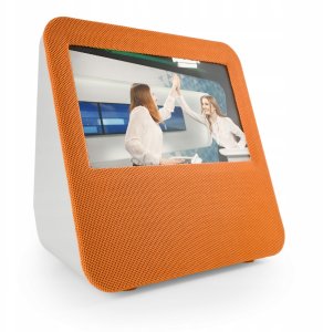 Odtwarzacz przenośny Spacetronik Mini telewizor przenośny 7'' DVB-T2 H.265 Pomarańcz 2