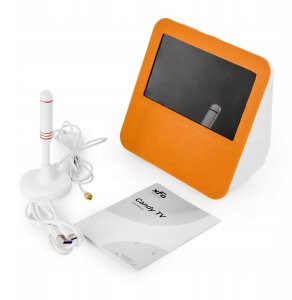 Odtwarzacz przenośny Spacetronik Mini telewizor przenośny 7'' DVB-T2 H.265 Pomarańcz 6