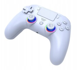 Gamepad Subsonic SA5716-2 Wireless LED Controller White do PS5, PC 3