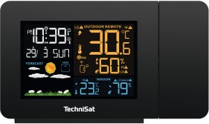 Stacja pogodowa TechniSat Stacja Pogody TechniSat IMETEO P1 LCD projektor 6